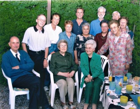 Palimra mit Chiara Lubich und anderen der ersten Gefährt*innen